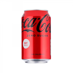 Coca Cola Zero | Dåse Sodavand til virksomheder → Frugt.dk