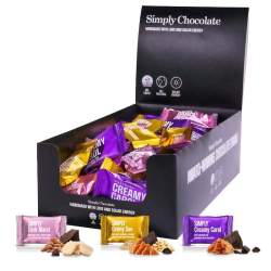 Chokolade Bites Mix | Enkeltpakkede chokoladebites 75 stk