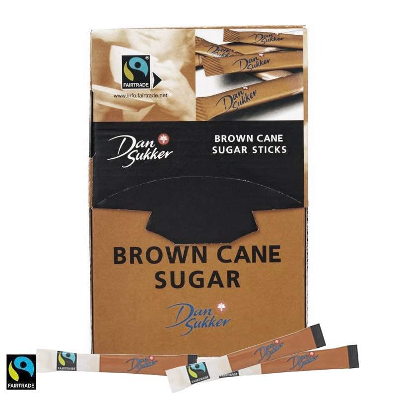Rørsukker sticks Fairtrade | 225 stk. fra Dansukker