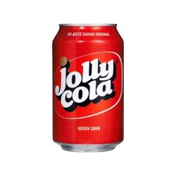 Jolly Cola | 18 x 33 cl – Dansk cola-klassiker | Bestil online