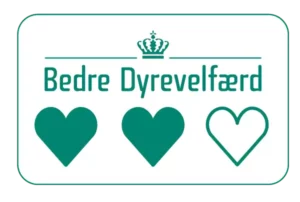 Dyrevelfærdsmærket 2 hjerter