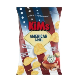 American Grill chips 170 g pose