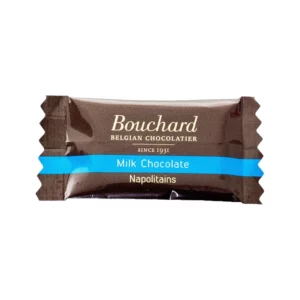 Belgisk lys chokolade 1 kg Bouchard portionsstykker