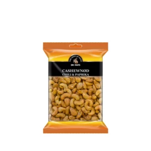 Cashewnødder med chili og paprika i pose