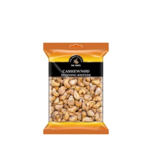 Honningristede cashewnødder i pose