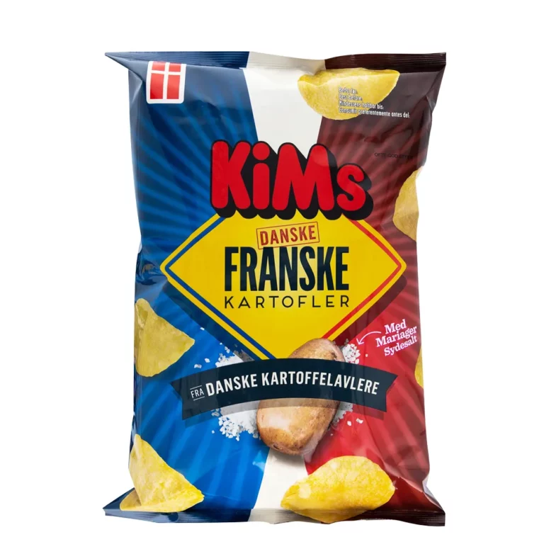 Franske kartofler chips salt 160 g pose