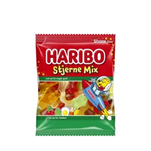 Haribo Stjerne Mix vingummi i pose
