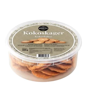 Kokoskager 225 g Nordthy