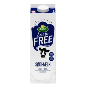 Laktosefri sødmælk 3,5 procent 1 liter fra Arla