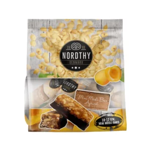 Mini müslibar med abrikos i pose