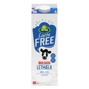 Økologisk laktosefri letmælk fra Arla