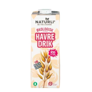 Økologisk havremælk 1 liter fra Naturli