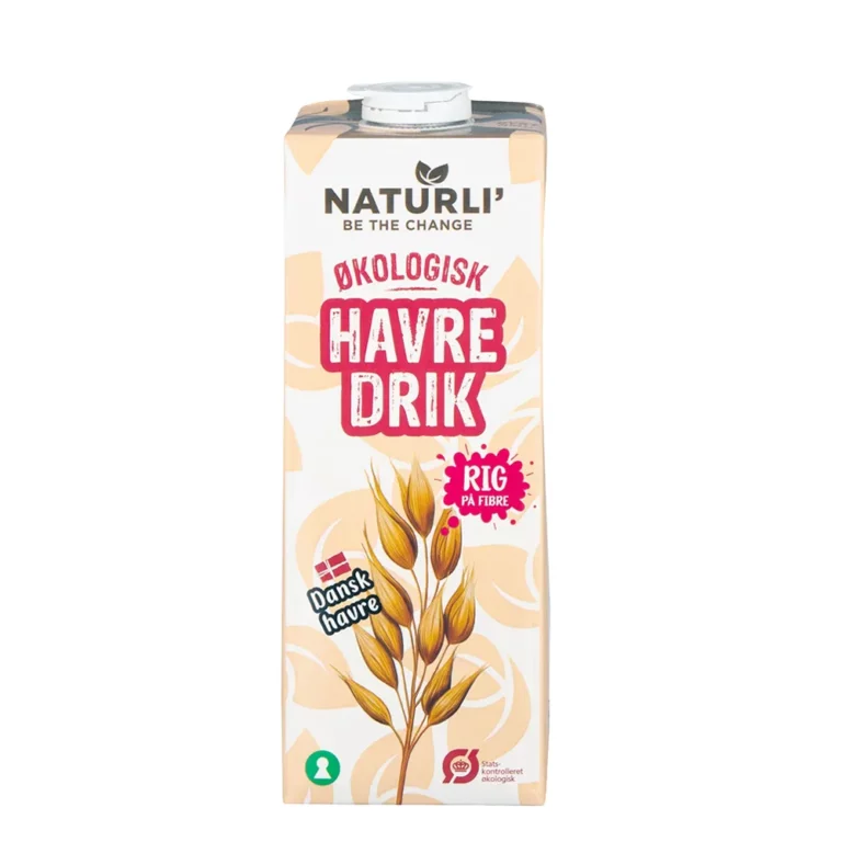 Økologisk havremælk 1 liter fra Naturli