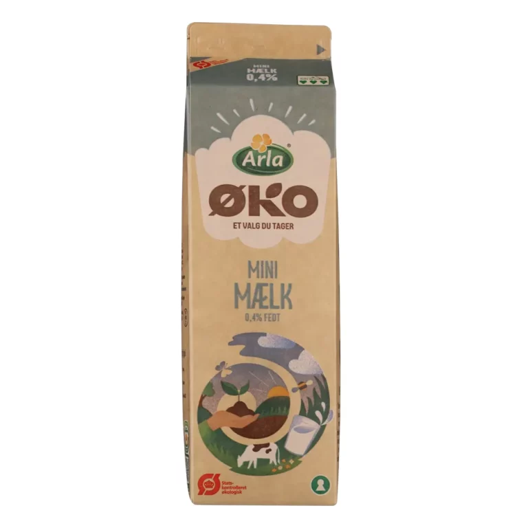 Økologisk minimælk 0,4 procent 1 liter fra Arla