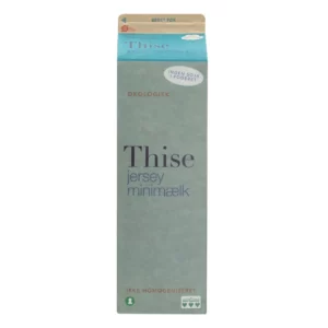 Økologisk minimælk 0,5 procent 1 liter fra Thise