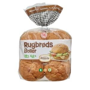 Rugbrødsboller fra Kohberg 8 stk