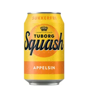 Squash Light Appelsin 33 cl 24 dåser