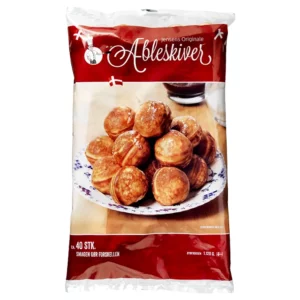Pandestegte æbleskiver fra Jensens Pancakes – 40 stk.