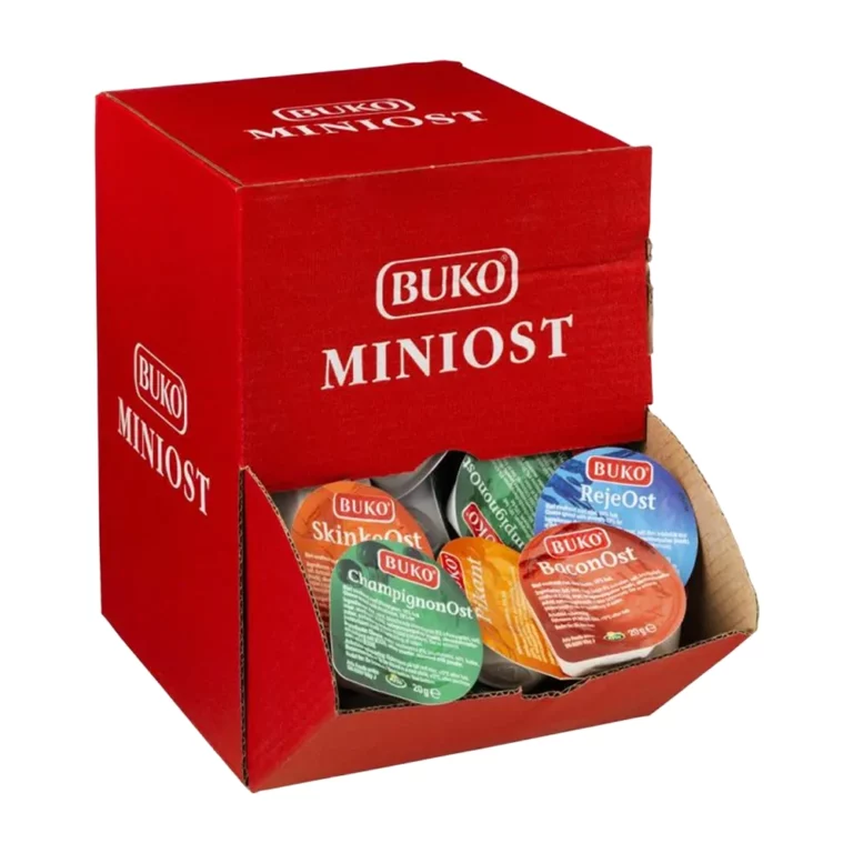 BUKO smøreost assorteret 60 x 20 g