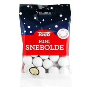 Snebolde Mini fra Toms – 75 g juleslik